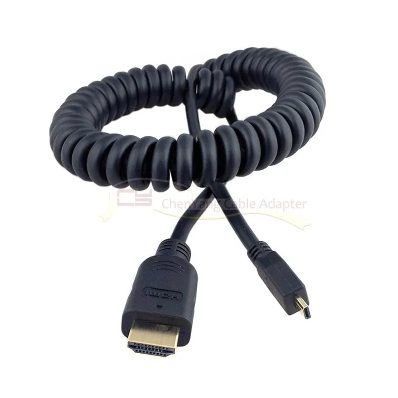 

Micro HD-compatible Male TO Male Stretch Spring Cable for TF201 Xoom A500 Tablet cable