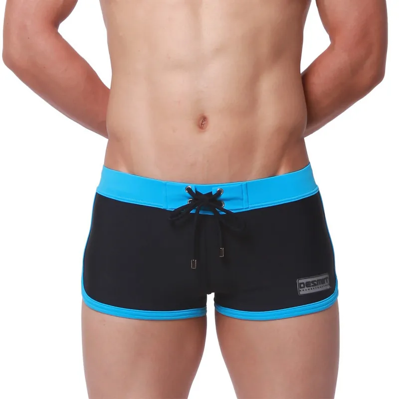 Мужские шорты боксеры нейлоновые тянущиеся плавки для пляжа|nylon swim|swimwear short menbeach