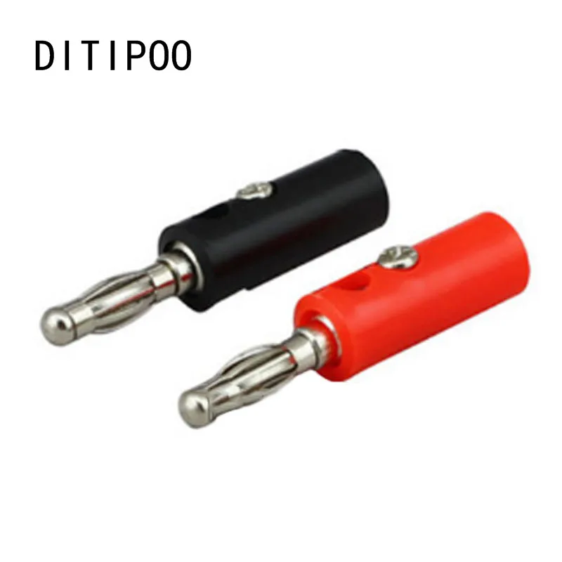10 шт. разъемы для аудиокабеля 4 мм|connector 4mm|connector plugconnector |