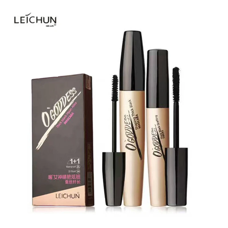 

Silk Fiber Lash Mascara Makeup Set Waterproof Rimel 3d Mascara For Eyelash Extension Black Thick Lengthening Eye Lashes Cosmetic