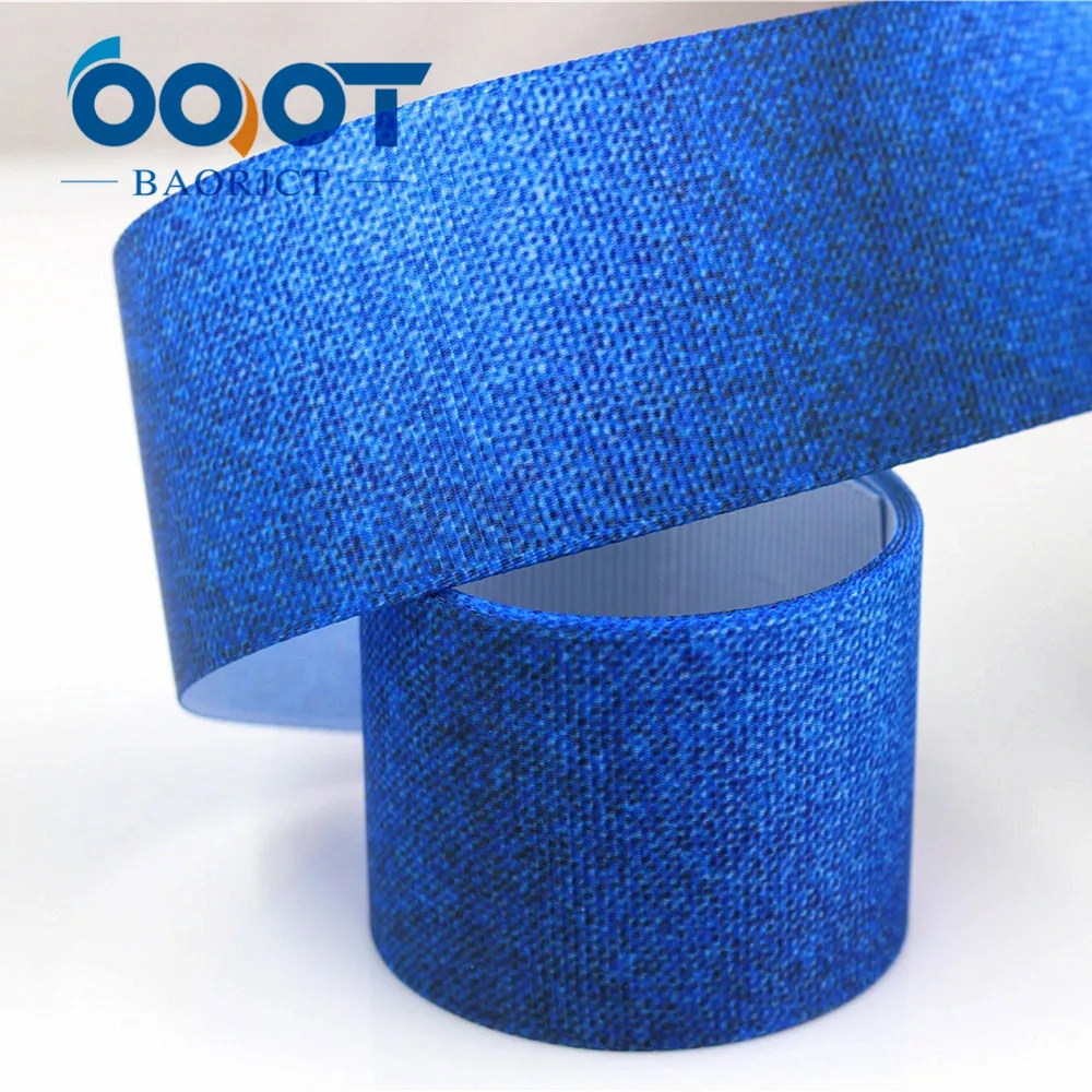 Ленты серии ковбоев OOOT BAORJCT G-18831-1083 38 мм 10 ярдов термопереноса Печать на грейн-ленте Упаковка подарков DIY материалы.