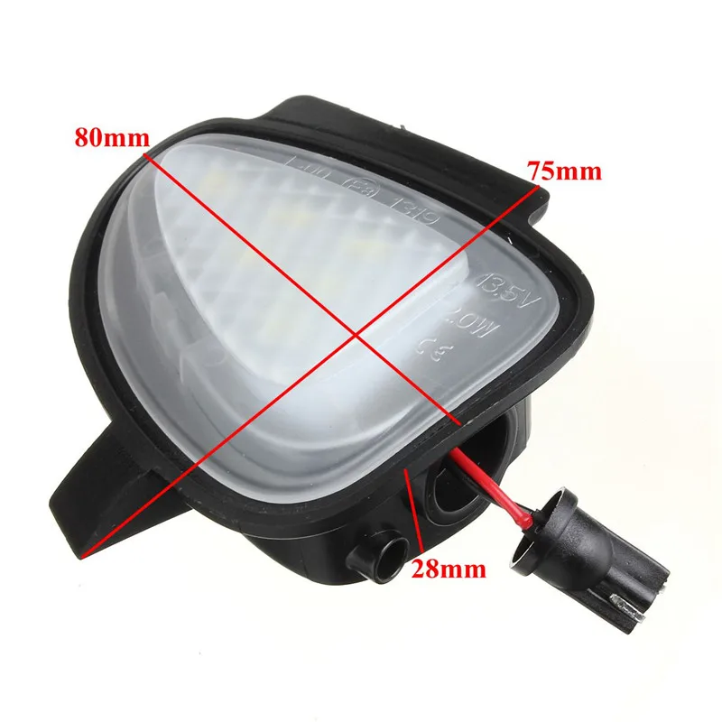 Комплект из 2 предметов белая под светодиодный зеркала лужи светильник лампа для