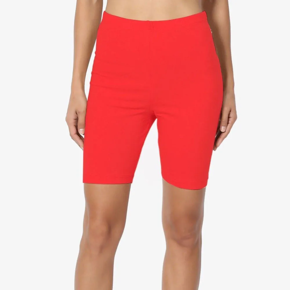 Watermelon Red JAYCOSIN шорты для женщин, модные, однотонные, высокая эластичность, для спортзала, для активного велоспорта, новые, обтягивающие, короткие, летние, для бега, облегающие, 192 - Цвет: Watermelon Red