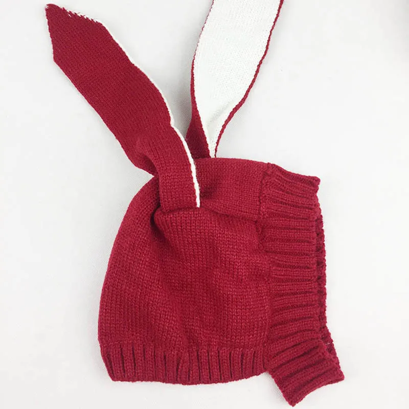 wine red rabbit ear Милая летняя детская шляпа с кошачьими ушками, бейсбольная кепка для детей, мальчиков и девочек, повседневные регулируемые солнцезащитные шляпы кепки - Цвет: wine red rabbit ear