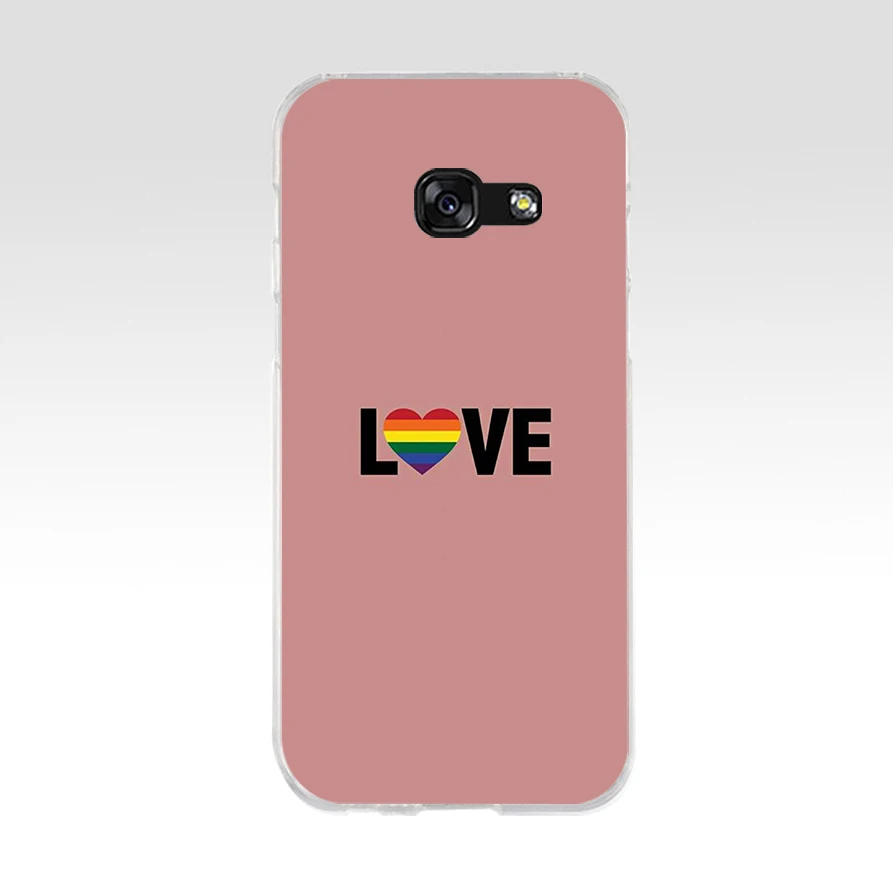 Чехол для телефона 142AQ ЛГБТ Love Wins мягкий силиконовый чехол из ТПУ Samsung galaxy a3 a5 2016 2017