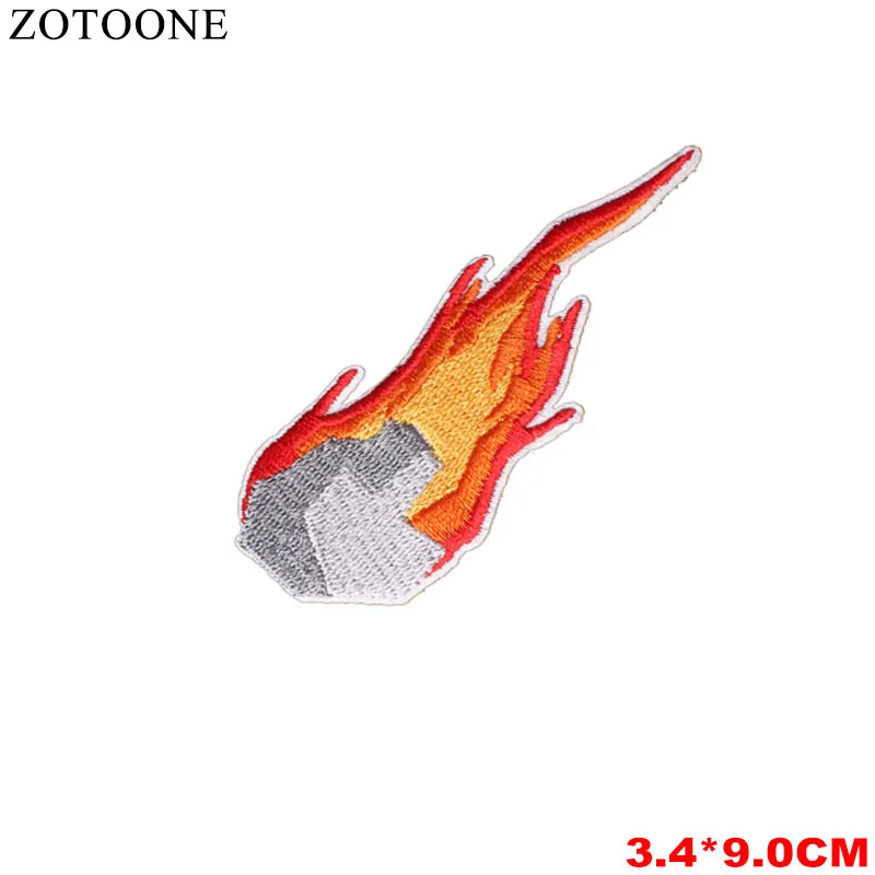 1367 ZOTOONE Wild Planet железные нашивки для одежды Красочные космические аппликации на детской одежде Diy декоративные аппликации для детей - Цвет: 1367
