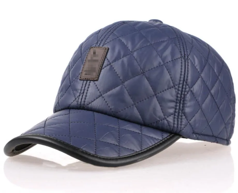 Зимние мужские кожаные бейсболки Кепка бомбер кепка Cappelli Cappello Donna Uomo|Мужские