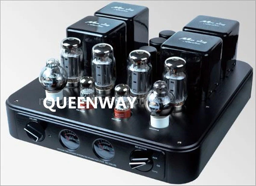 Q-016 Meixing mingda MC368-B5(KT120 110 Вт* 2)/MC368-B150(KT150 150 Вт* 2) Вакуумный ламповый Интегрированный усилитель UL/TR Выходная модель