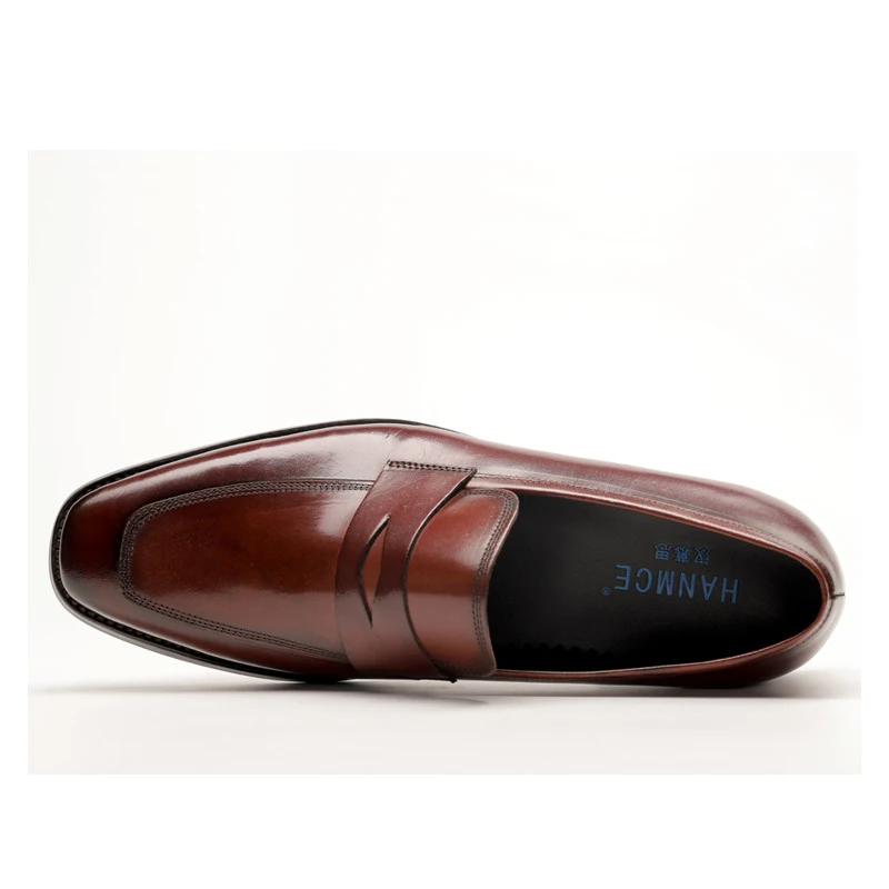 COSIDRAM Высокое качество Весна Осень под заказ деловые туфли для мужчин британский