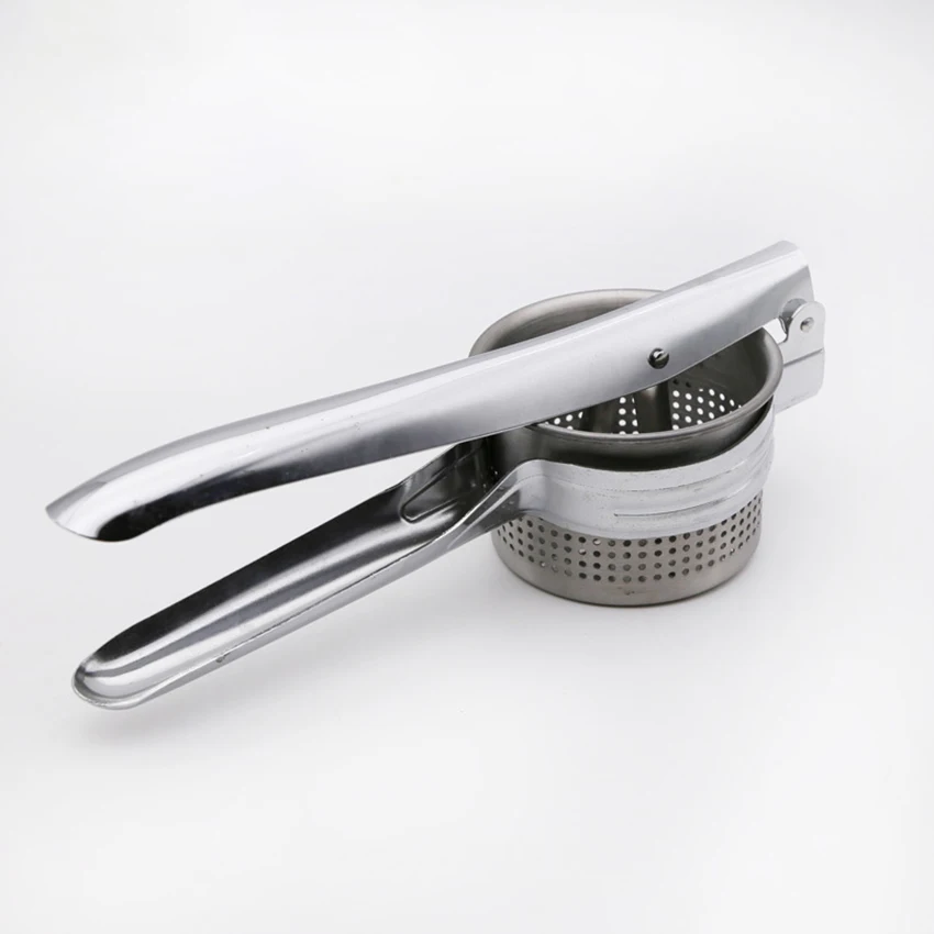 Stainless Steel Manual Juicer Multi-Functional Crusher Squeezer Baby Food Press Strainer Easy Cleaning Potato Fruit Juice | Дом и сад