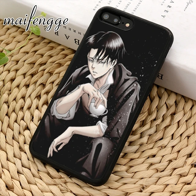 Maifengge Levi Ackerman атака на Титанов аниме чехол для телефона iPhone 11 12 Pro X XR XS MAX 5 6 7 8 Plus