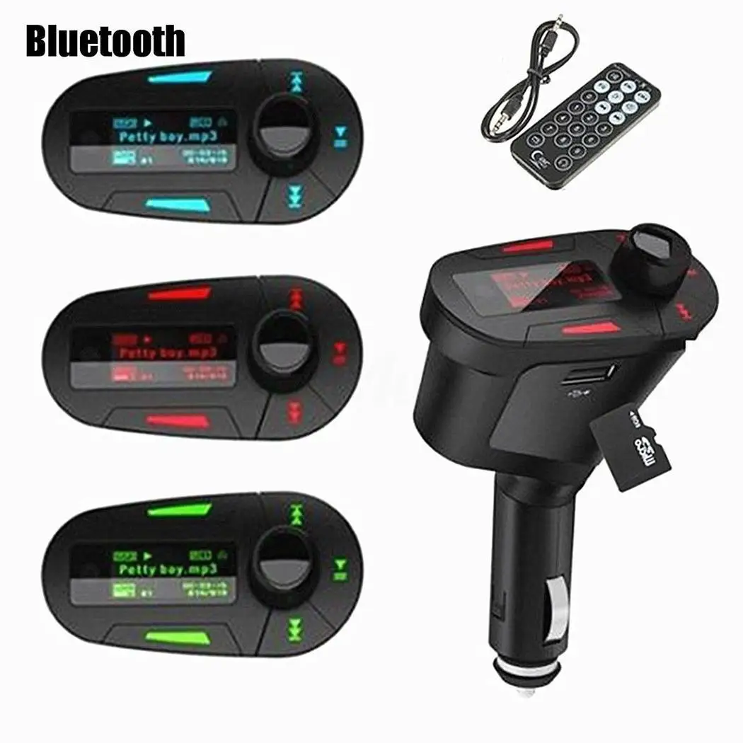 LCD Display Wireless Bluetooth 12-24V Car MP3 Player player can bring more fun for the trip. FM Transmitter | Автомобили и