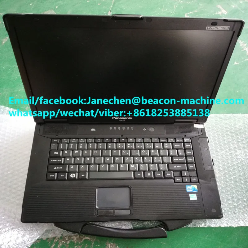 Panasonic CF-52 военные Toughbook диагностики ноутбук с последнюю версию по восточному