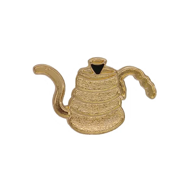Винтажный дворцовый ручной горшок Moka coffee Cup броши, шпильки, значки, значок для джинсовой одежды, модные готические ювелирные изделия