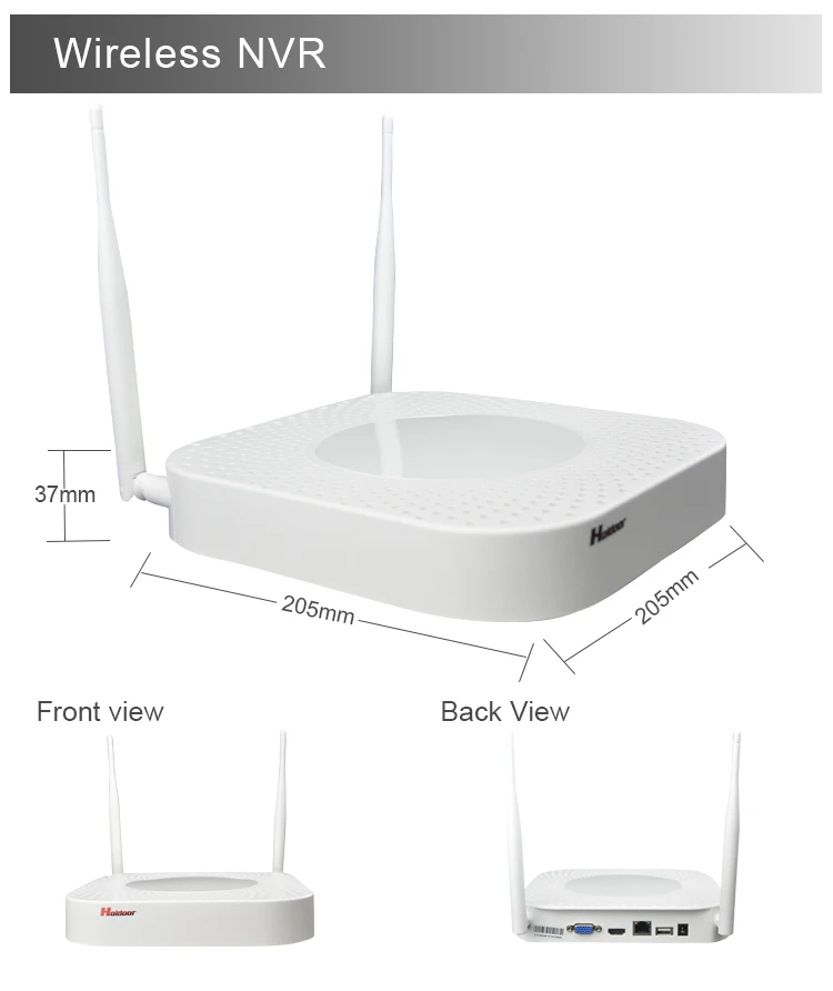Wifi CCTV System Wireless NVR Kit 720P IP Bullet Camera IR Nignt Vision Home Security Plug and Play | Безопасность и защита