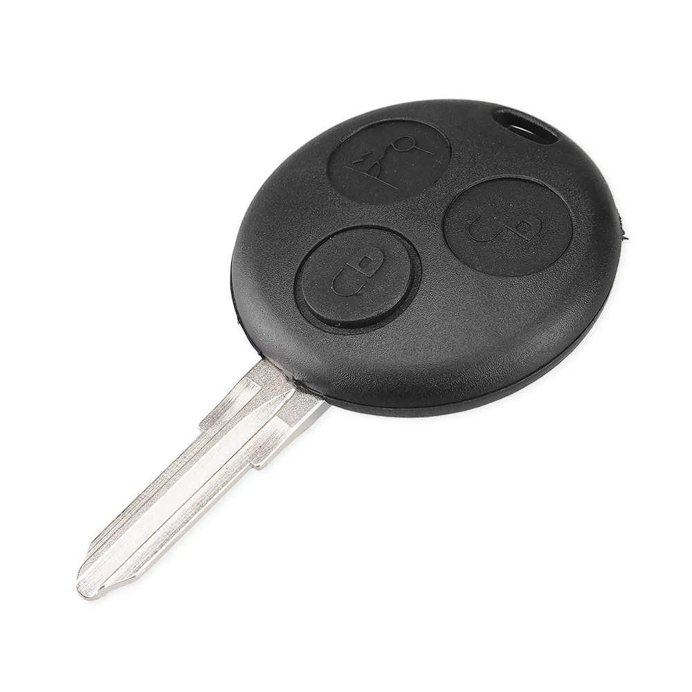 KEYYOU 3 Button Replacement Car key For Mercedes Benz SMART Fortwo Cas Auto Blank Blade Key Remote Shell Fob | Автомобили и