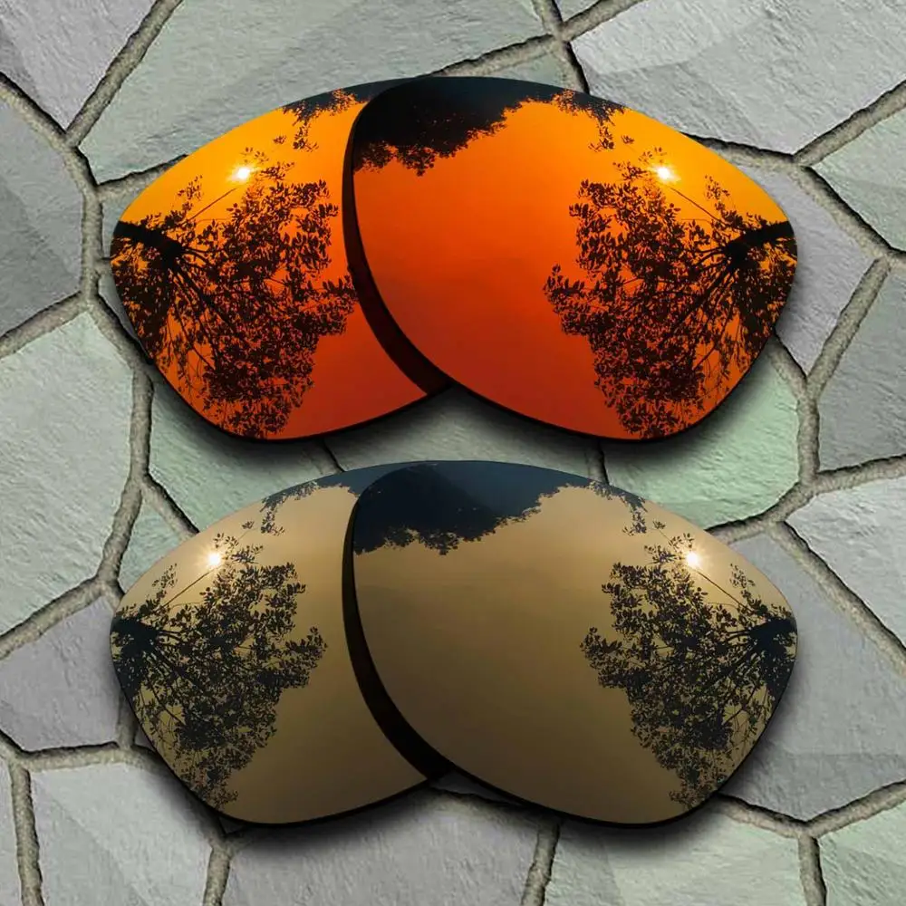 Red-Bronze Copper Солнцезащитные очки поляризованные Сменные линзы для Oakley Frogskins-сорта - Цвет линз: Red-Bronze Copper