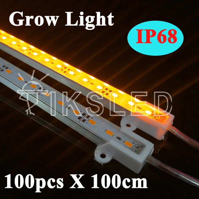 100 шт. 5730 полный спектр led grow rigidFull Specture Plant Grow лампы Led светильник садовые цветущие