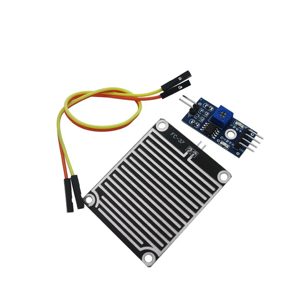 

HAILANGNIAO 1set/lot Snow/Raindrops Detection Sensor Module Rain Weather Module Humidity For Uno