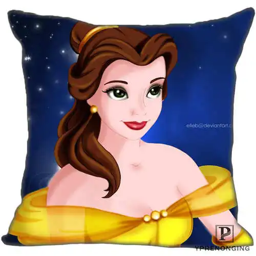 Pillowcase Для наращивания с лучшими продажами от Красота-а-зверь(1)@ Подушка Чехол Спальня дома квадратная Наволочка на молнии(с одной стороны)#190404-01-70 - Цвет: Pillowcase