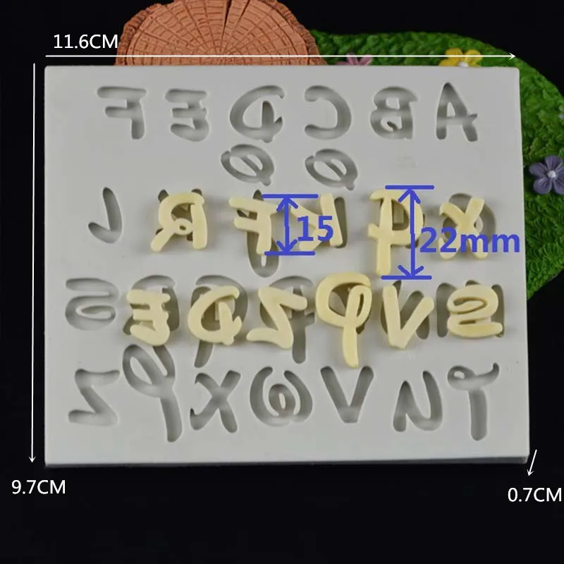 1 шт 3D Алфавит буквы знаки препинания силиконовая форма помадка форма для украшения торта инструменты форма для шоколадной мастики Sugarcraf - Цвет: NO486