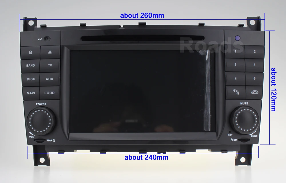 DSP 64G PX6 Android 9,0 автомобильный DVD мультимедиа радио gps для Mercedes Benz W203 W209 W219 A-Class A160 C-Class C180 C200 CLK200