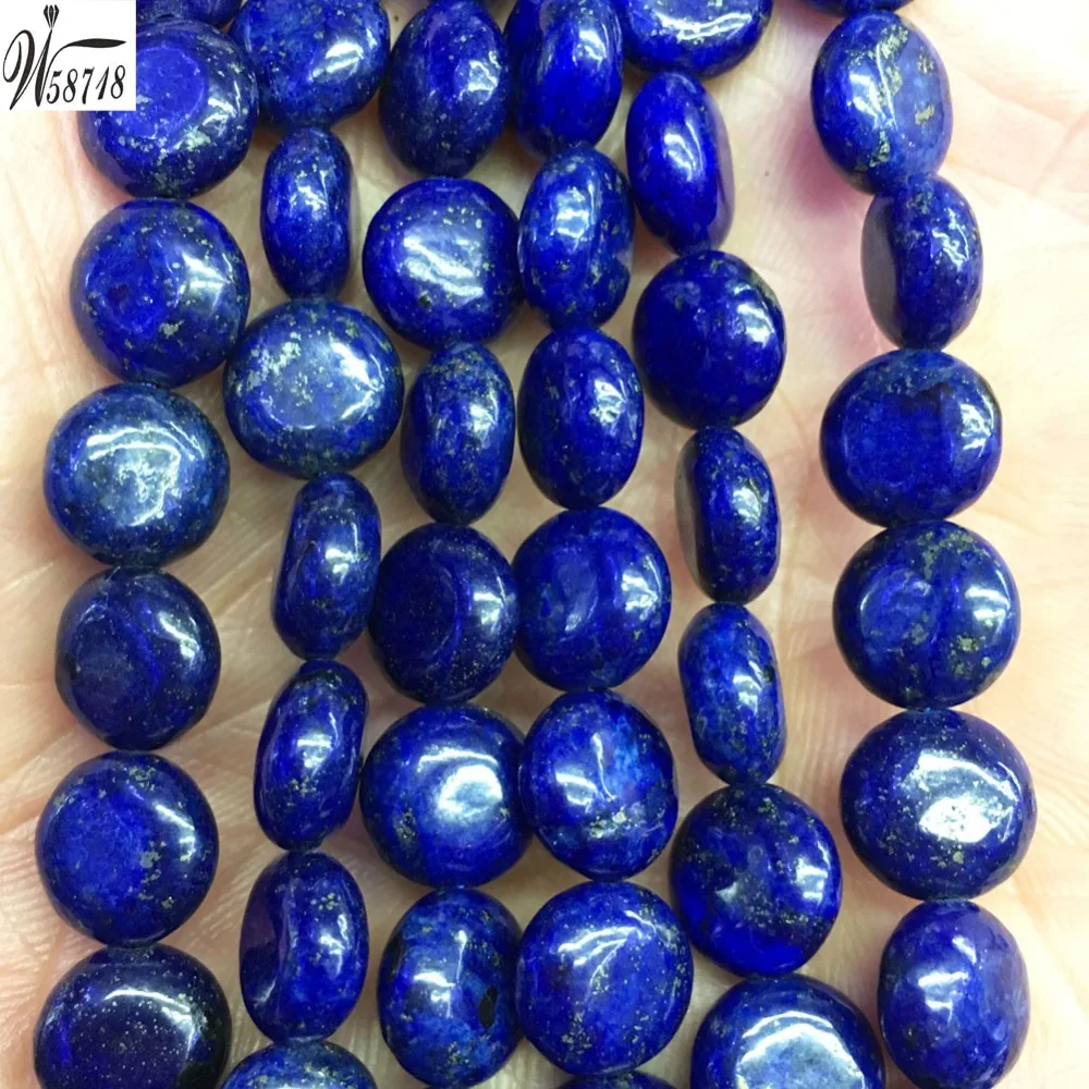 Круглые Бусины Из Натурального лазурита 10 мм 12 14 16 18 20 L 15 дюймов G8562|loose beads|beads free