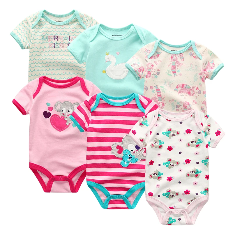 baby girl clothes985 Реквизит для новорожденных, боди, одежда для маленьких девочек Хлопковое боди Bebe, bebe, одежда для мальчиков Боди для малышей от 0 до 1 года - Цвет: baby girl clothes985