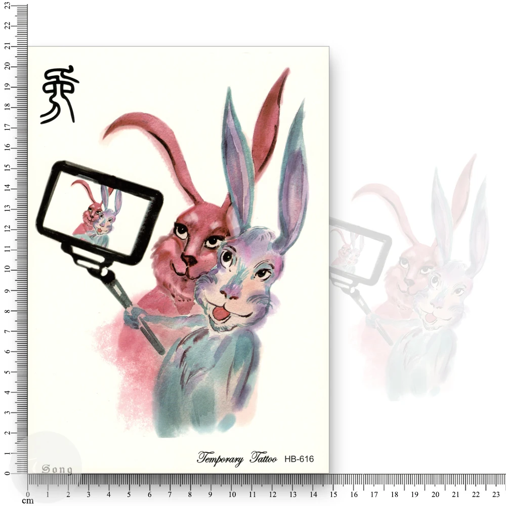 Временные искусственные татуировки водонепроницаемые наклейки китайские