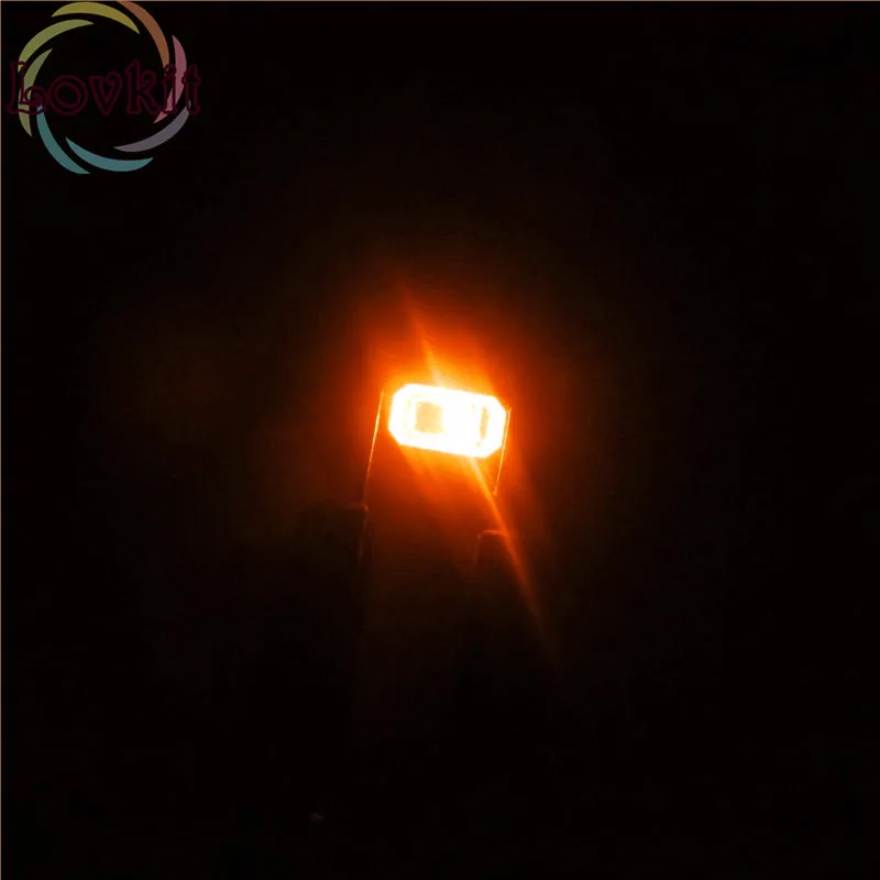 100 шт. 5630 5730 SMD/SMT чип оранжевый/Янтарный светодиод ультра яркий светоизлучающий