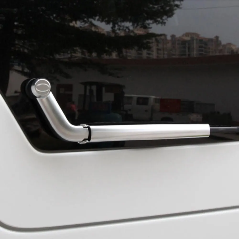 Задние Дворники для заднего окна от дождя Nozzel Cover Trim ABS Strip Decoration For Land Rover LR4 Discovery 4