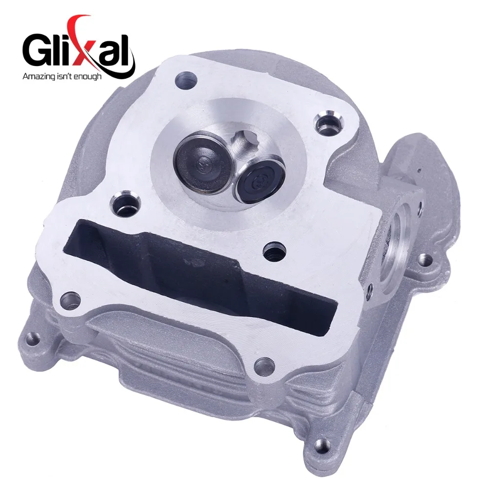 Glixal GY6 72cc 80cc китайский скутер двигатель 47 мм Головка цилиндра в сборе 139QMB 139QMA Roketa