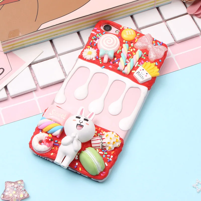 Simulated Cream Cases For Xiaomi Mix 2 A1 A2 6 6X 8 SE Lite F1 Poco phone Note 3 Phone Shell Shipping Free |