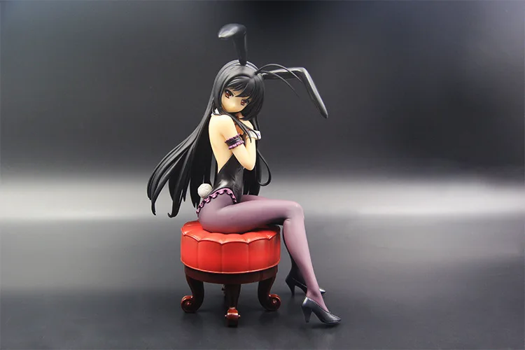 Kuroyaki Hime Black Lotus Accel World Rabbit Girl Bell Fine ПВХ экшн и игрушки фигурки японского аниме