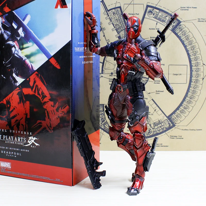 25 см Дэдпул Аниме Фигурка Уэйд Уинстон Уилсон куклы фигурку модель Мстителей