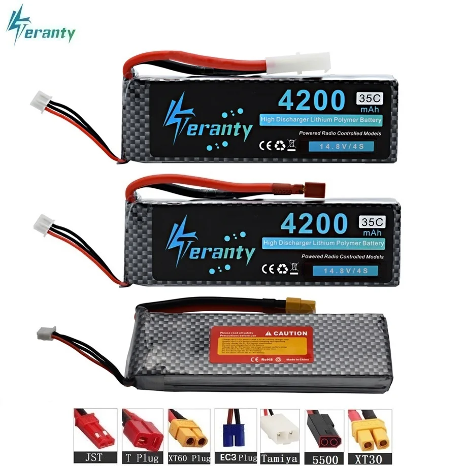 Lipo Power 14 8 v 4200mAh 35C 4S LiPo батарея для RC вертолета автомобиль лодка Квадрокоптер