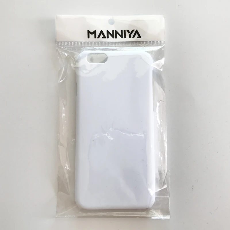 MANNIYA 3D сублимационные белые чехлы для iphone 6/6s Бесплатная доставка! 100 шт./лот |