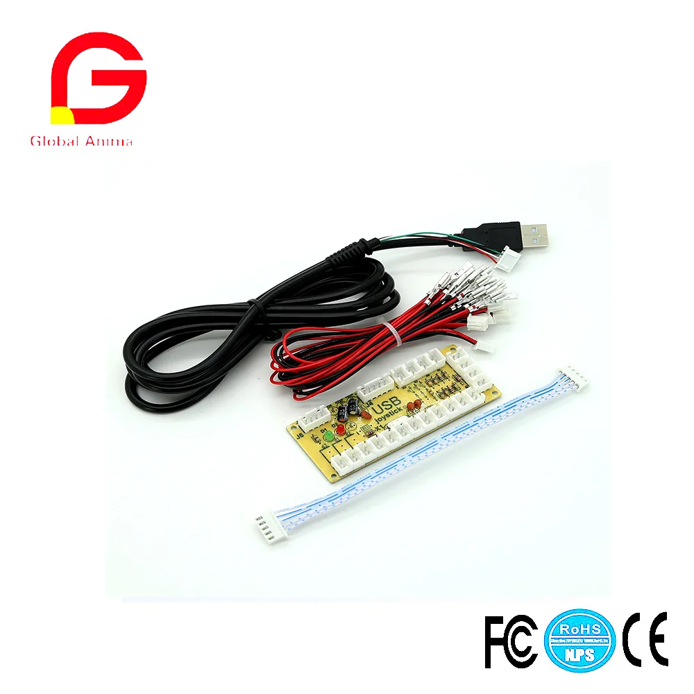 

Genuine SANWA Arcade Game DIY Kit For MAME USB Joystick Cabine