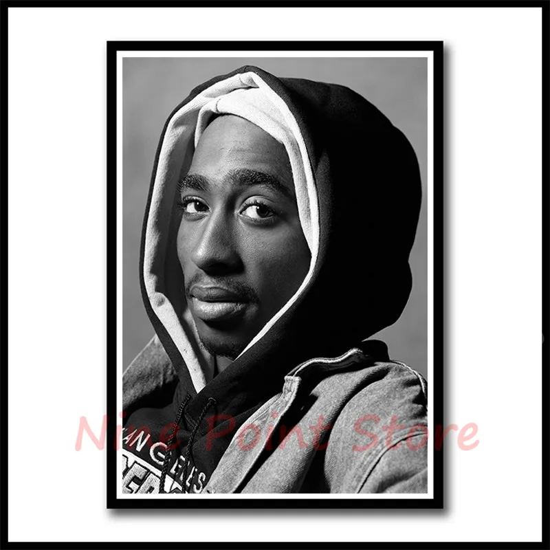Плакат Tupac Amaru Shakur Постер в стиле хип хоп рэп музыка певец звезда 2PAC плакат с HD