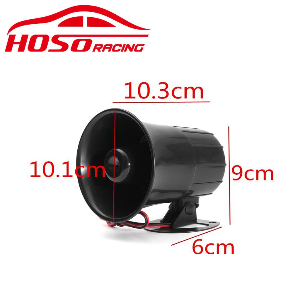 12V 30W Electric Car Truck Alarm Siren Horn Loud Speaker Auto Sound New Universal Wehicle Motor Motorcycles Horns | Автомобили и