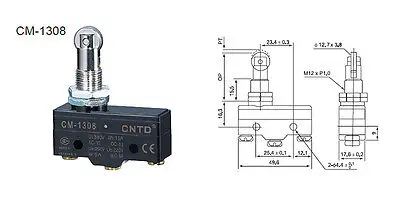 

5 шт. микро переключатель TM-1308 CM-1308 CNTD