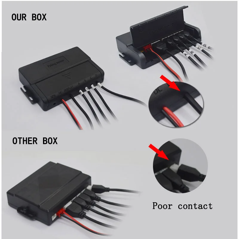 Без дисплея Smartour расположение парковки автомобиля Авто парктроник с 4 датчиком