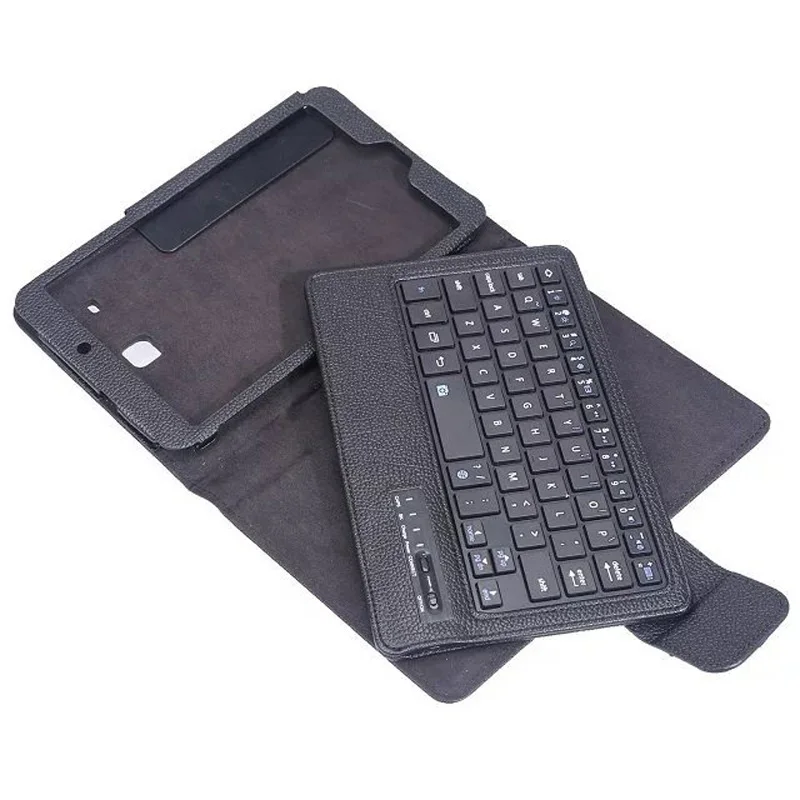 Съемная Беспроводная Bluetooth 3 0 клавиатура Folio чехол из искусственной кожи