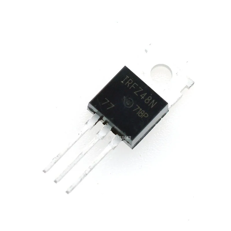 10 шт./лот IRFZ48N IRFZ48 IRFZ48NPBF MOSFET MOSFT 55V 64A 14mohm 54nC TO-220 Новинка | Электронные компоненты и