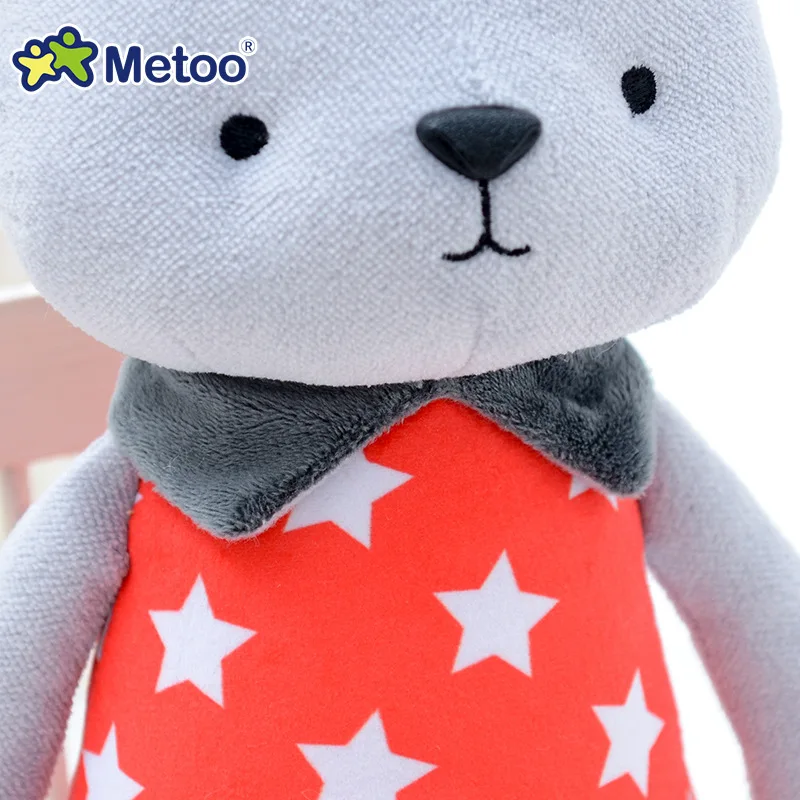 Новинка кукла Metoo милая мультяшная девочка Детский мягкий плюшевый медведь