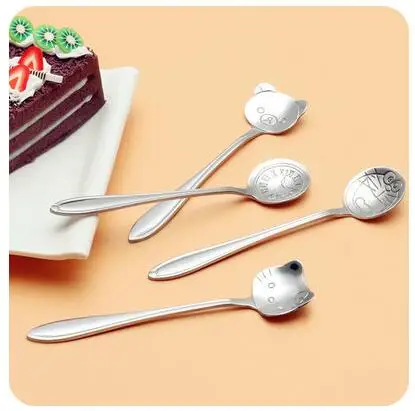 (10 шт./лот) мультфильм Дораэмон Rilakkuma Медведь часы нержавеющая сталь кухня кофе