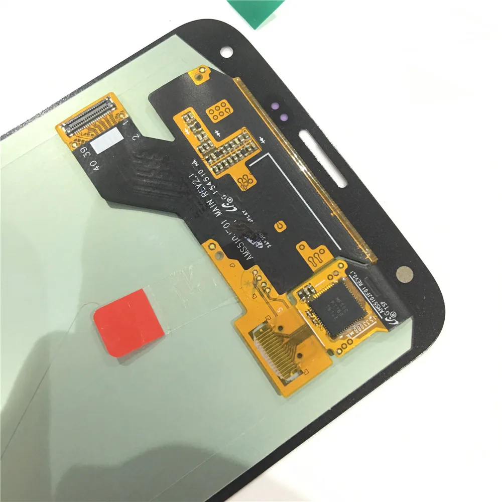 Дисплей Super AMOLED 100% протестированный рабочий ЖК сенсорный экран в сборе с кнопкой