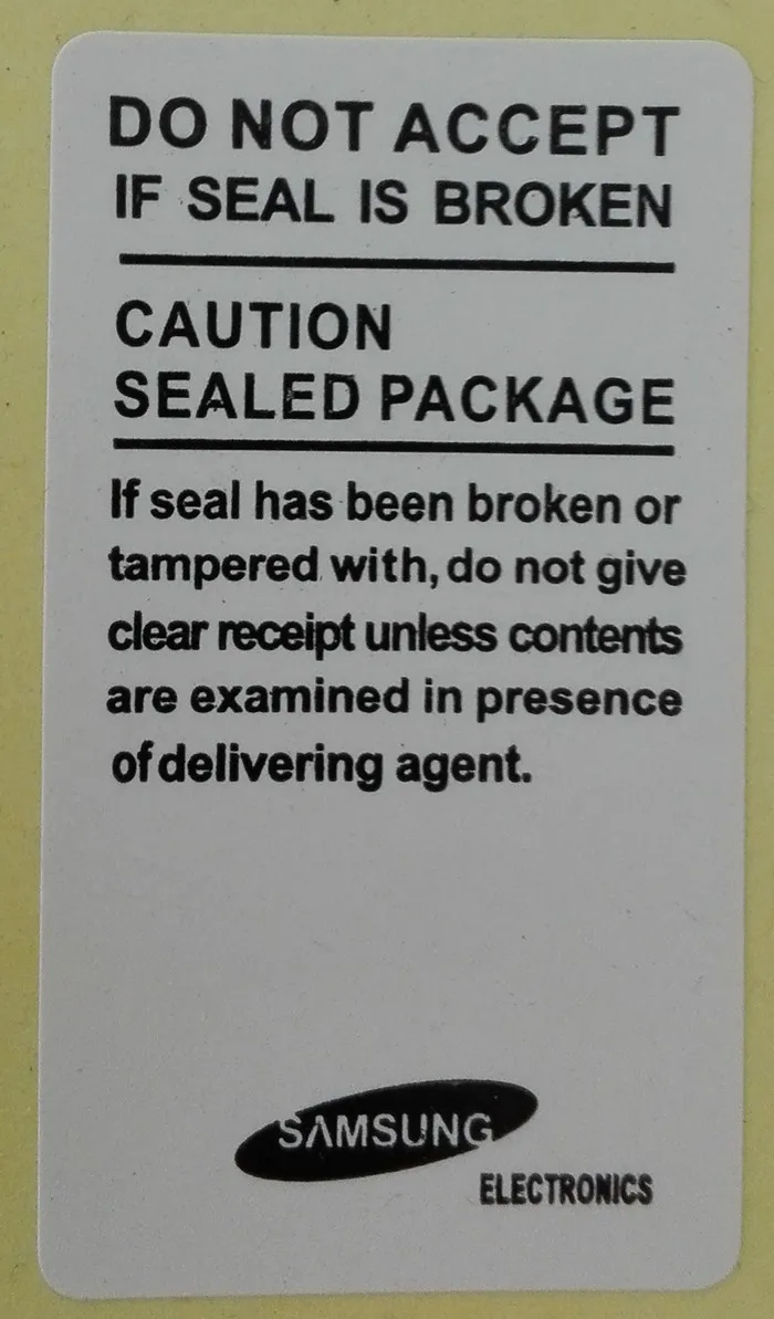 

500 шт., наклейки для Samsung Galaxy S4 I9500 S3 S2 45x24 мм