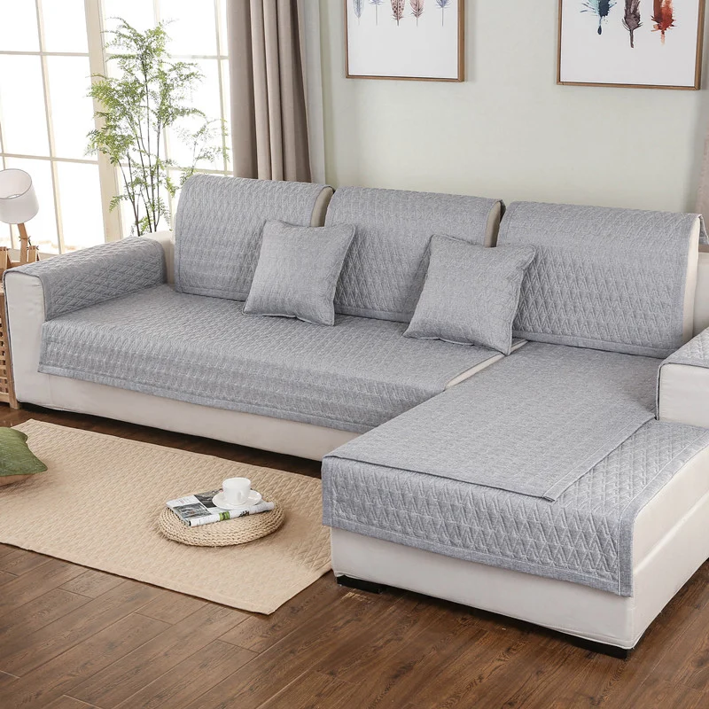 Твердое полиэстерное покрытие для дивана Декоративные Чехлы кресел гостиной не