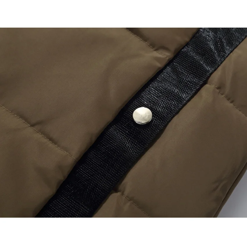 Новый бренд Россия зима мужской повседневный 90% белый утиный пух куртка мужские